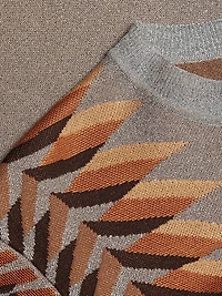 Robe Abstract Maxi Dress