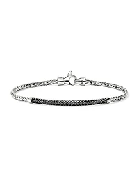 JH Essentials Pavé Sterling Silver & Sapphire Bracelet