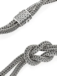 Love Knot Sterling Silver Necklace