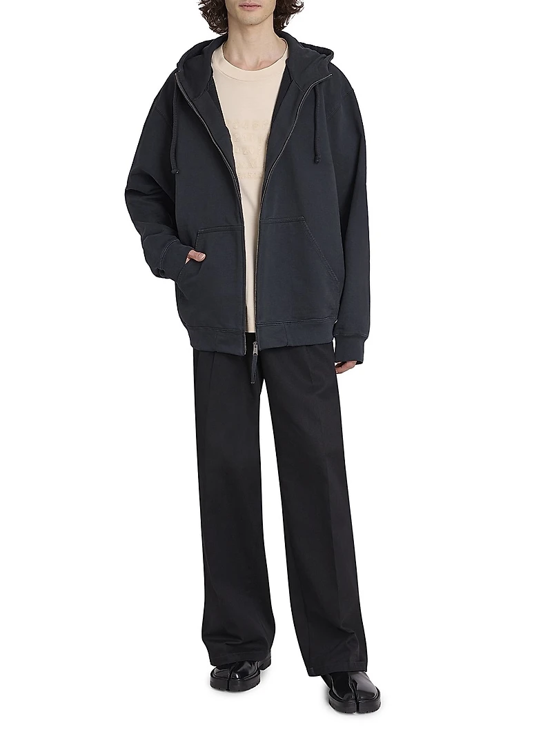 Cotton Drawstring Hoodie