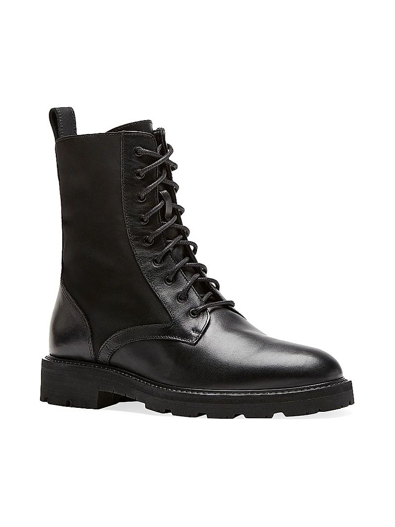 Quint 40MM Leather & Nylon Booties