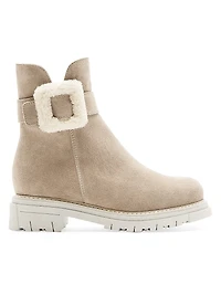 Dax 40MM Shearling-Trimmed Booties