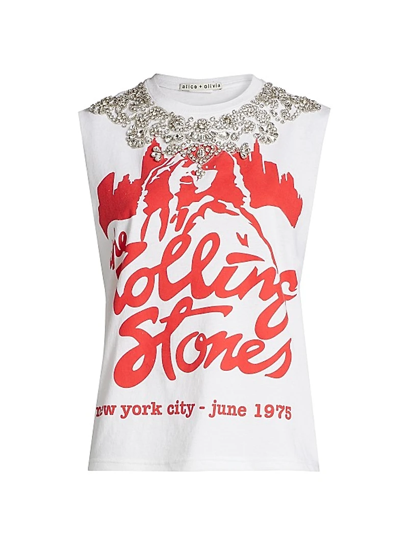 Micah Embellished Muscle Tank