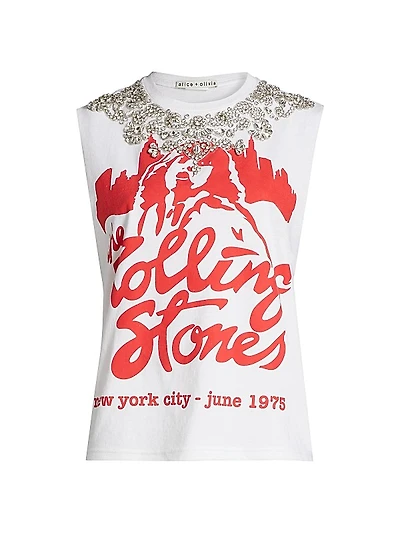 Micah Embellished Muscle Tank