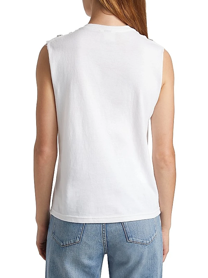 Micah Embellished Muscle Tank