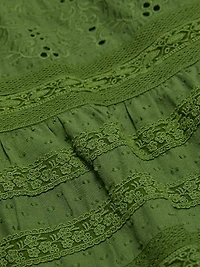 Aisha Tiered Midi-Skirt