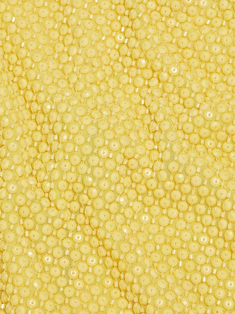 Fifi Bead & Sequin-Embellished Minidress