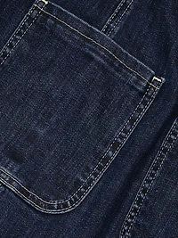 Marietta Denim Utility Midi-Skirt