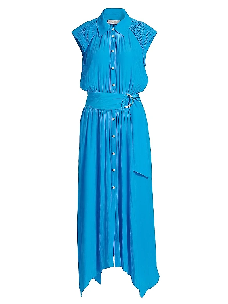 Ivy Belted Sleeveless Shirtdress