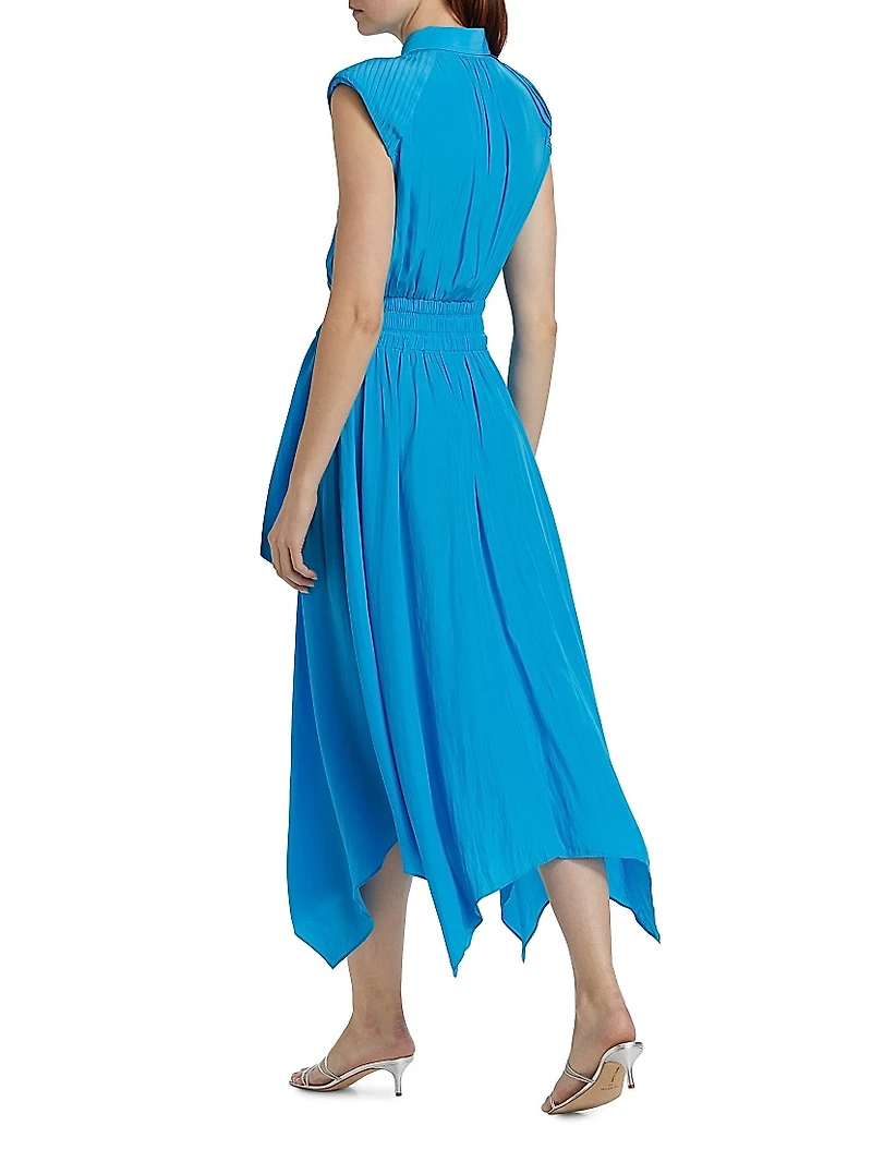 Ivy Belted Sleeveless Shirtdress