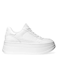 Hayes Leather Lace-Up Sneakers