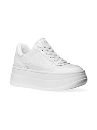 Hayes Leather Lace-Up Sneakers