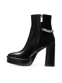 Carlisle 110MM Leather Platform Booties