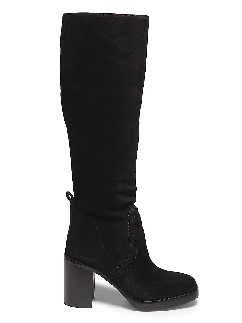 Hayden Suede Knee-High Boots