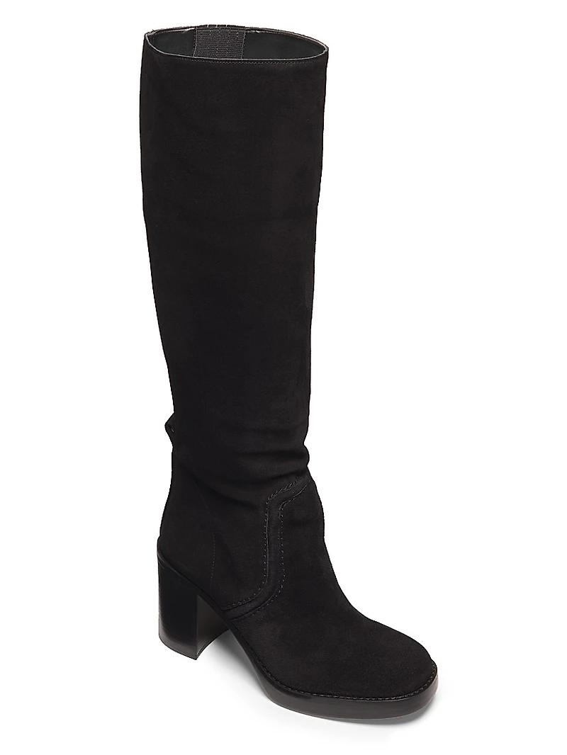 Hayden Suede Knee-High Boots