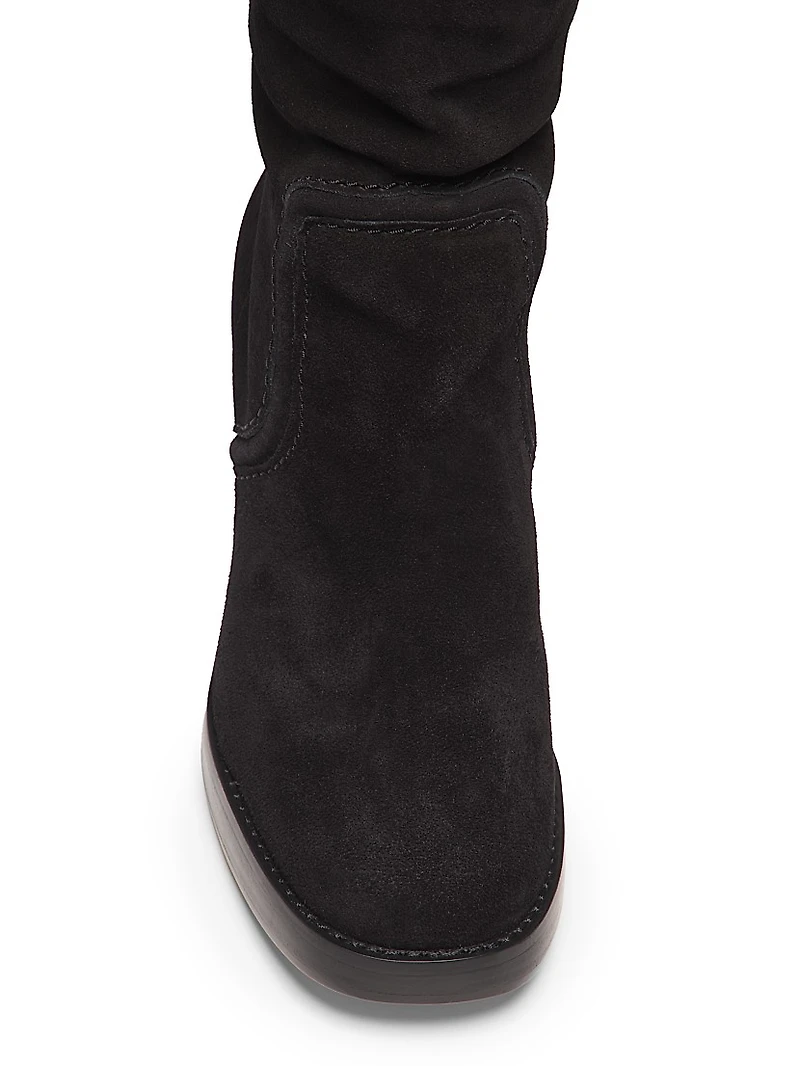 Hayden Suede Knee-High Boots