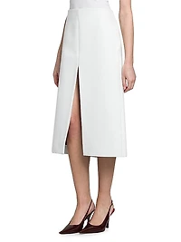 Altermat Slit Midi-Skirt