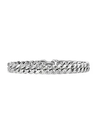 Curb Chain Bracelet Platinum