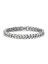 Curb Chain Bracelet Platinum