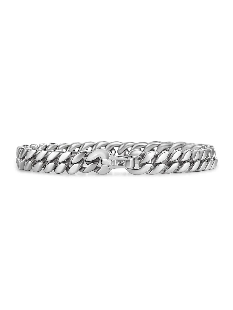Curb Chain Bracelet Platinum