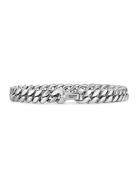 Curb Chain Bracelet Platinum