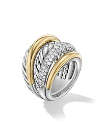 DY Mercer™ Multi Row Ring Sterling Silver