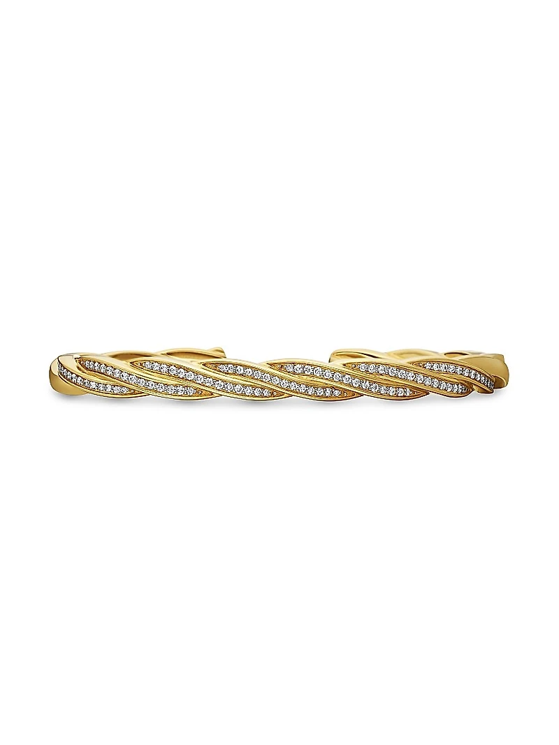 Helios Cuff Bracelet 18K Yellow Gold