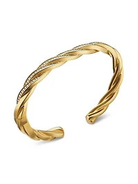 Helios Cuff Bracelet 18K Yellow Gold