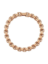 Streamline Double Heirloom Link Bracelet in 18K Rose Gold, 8MM