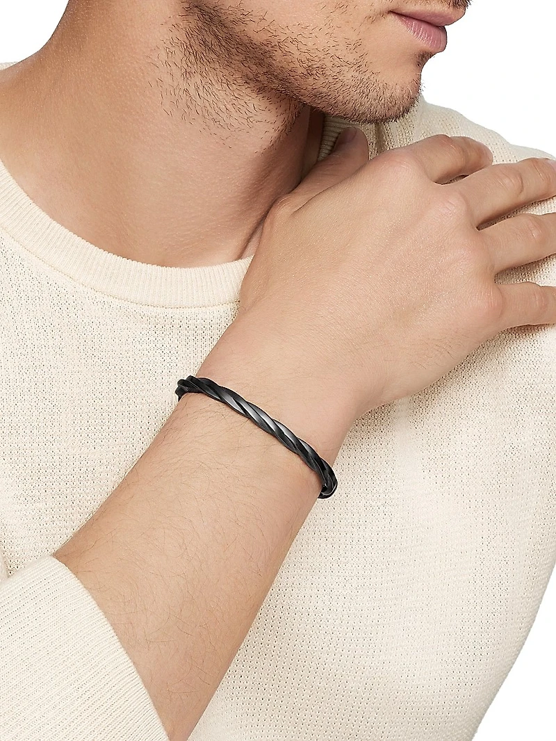 DY Helios™ Cuff Bracelet Titanium, 6MM