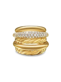 DY Mercer™ Multi Row Ring 18K Yellow Gold