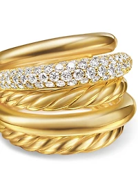 DY Mercer™ Multi Row Ring 18K Yellow Gold