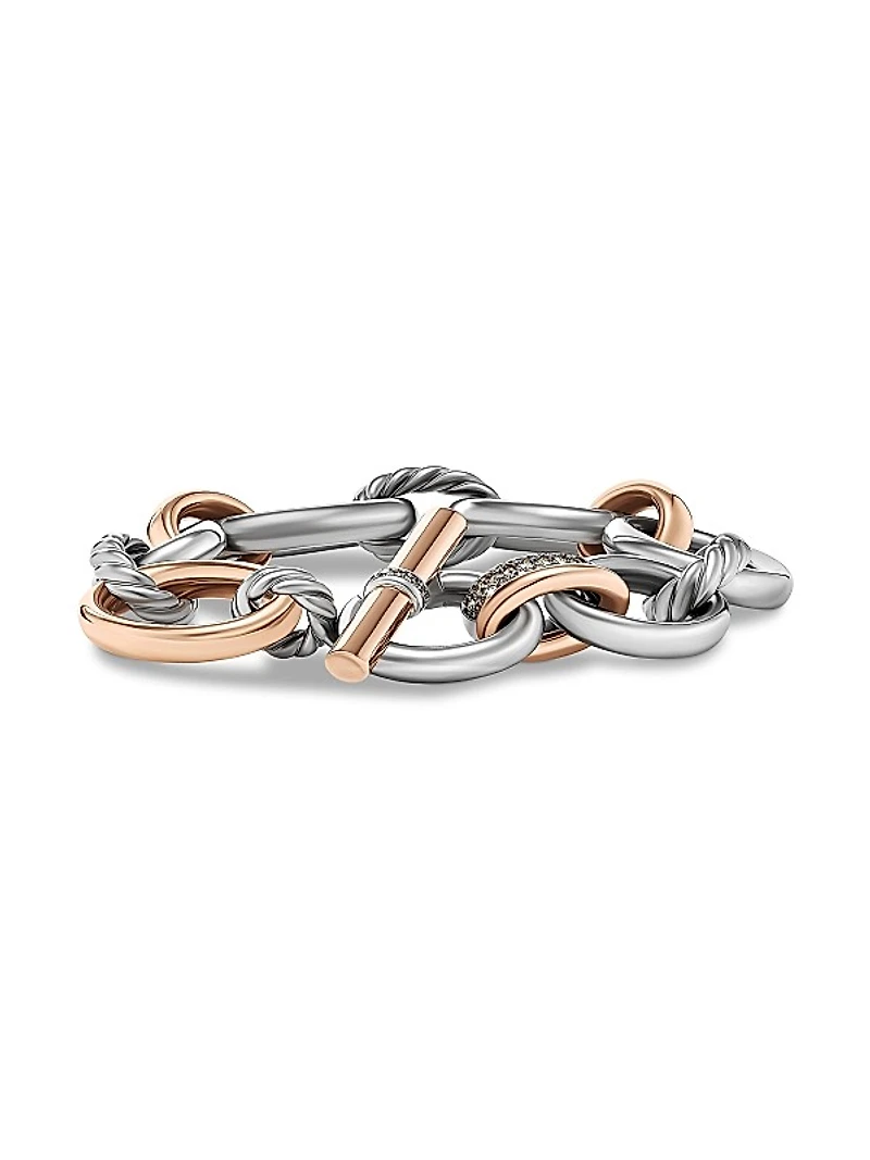DY Mercer™ Melange Chain Bracelet in Sterling Silver