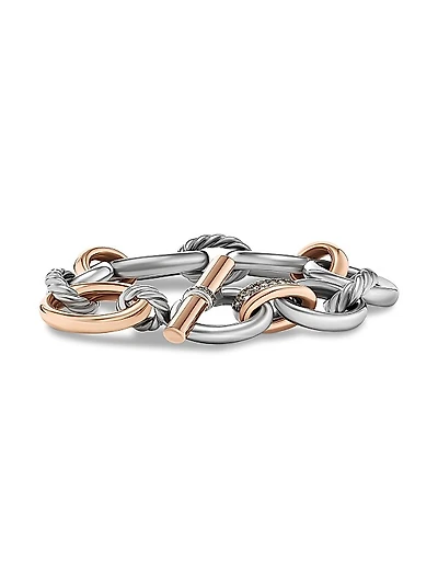 DY Mercer™ Melange Chain Bracelet in Sterling Silver