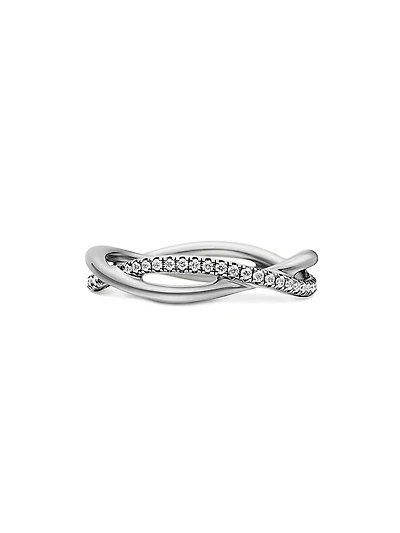 Infinity Band Ring Platinum