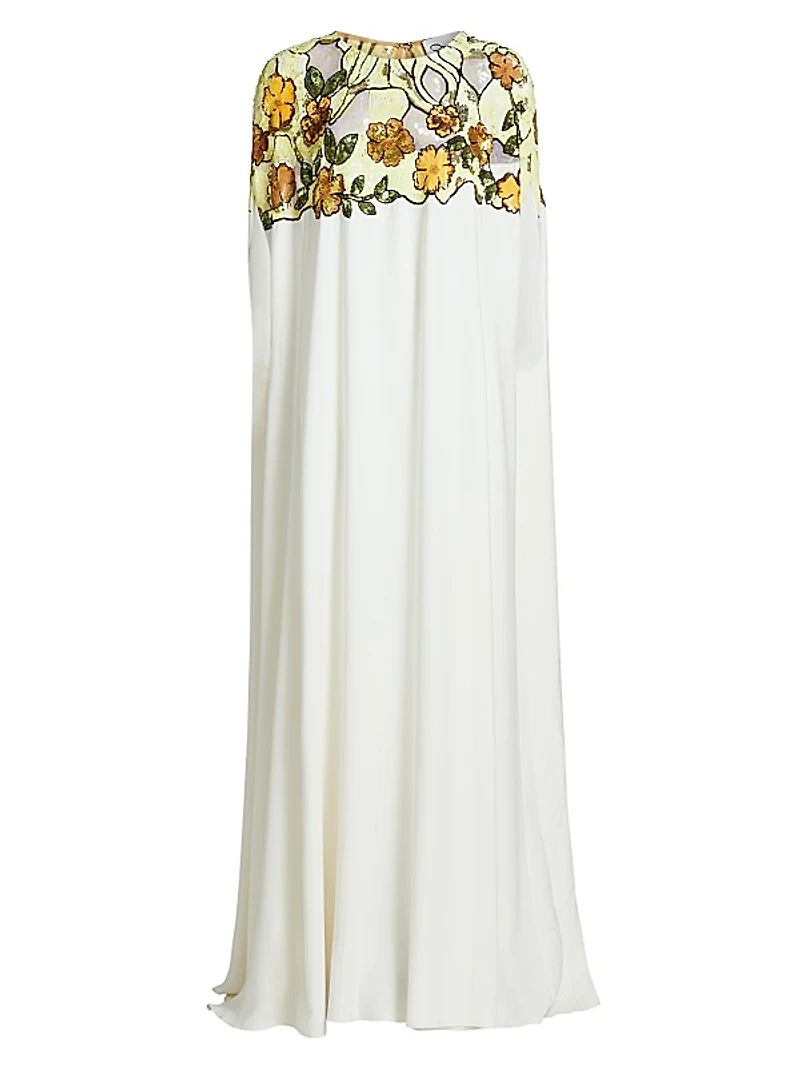 Art Nouveau Sequined Caftan