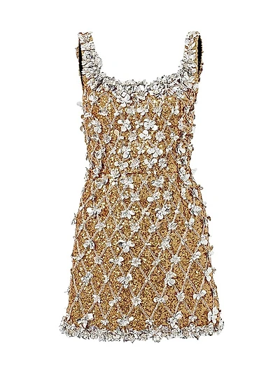 Embellished Slip Minidress