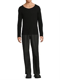 Angel Relaxed Bootcut Trousers