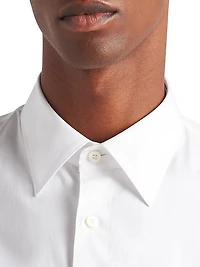 Short-Sleeved Cotton Shirt