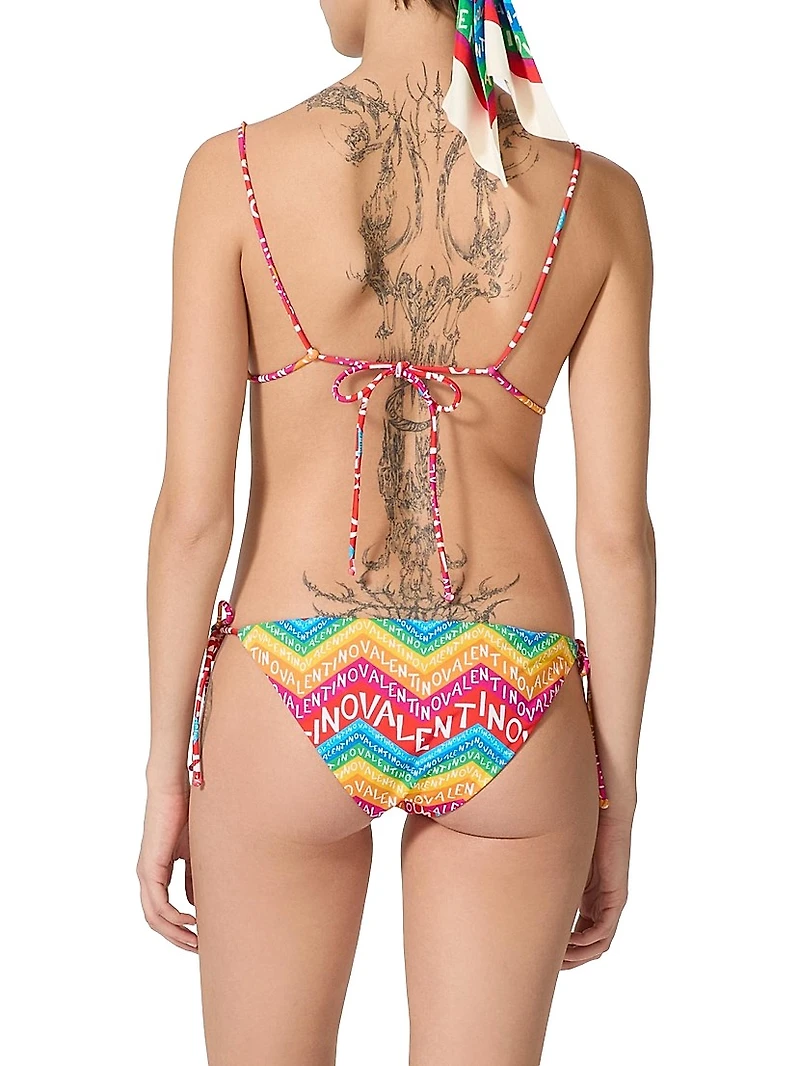 Chevron Lycra Bikini 24