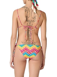 Chevron Lycra Bikini 24