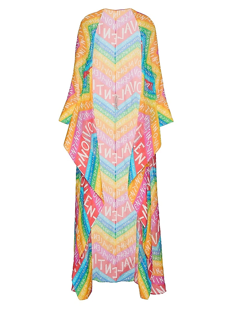 Chevron 24 Muslin Cape