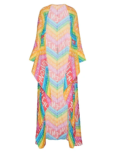 Chevron 24 Muslin Cape