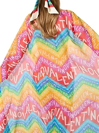 Chevron 24 Muslin Cape
