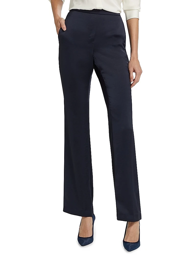 Slim-Straight Full Trousers