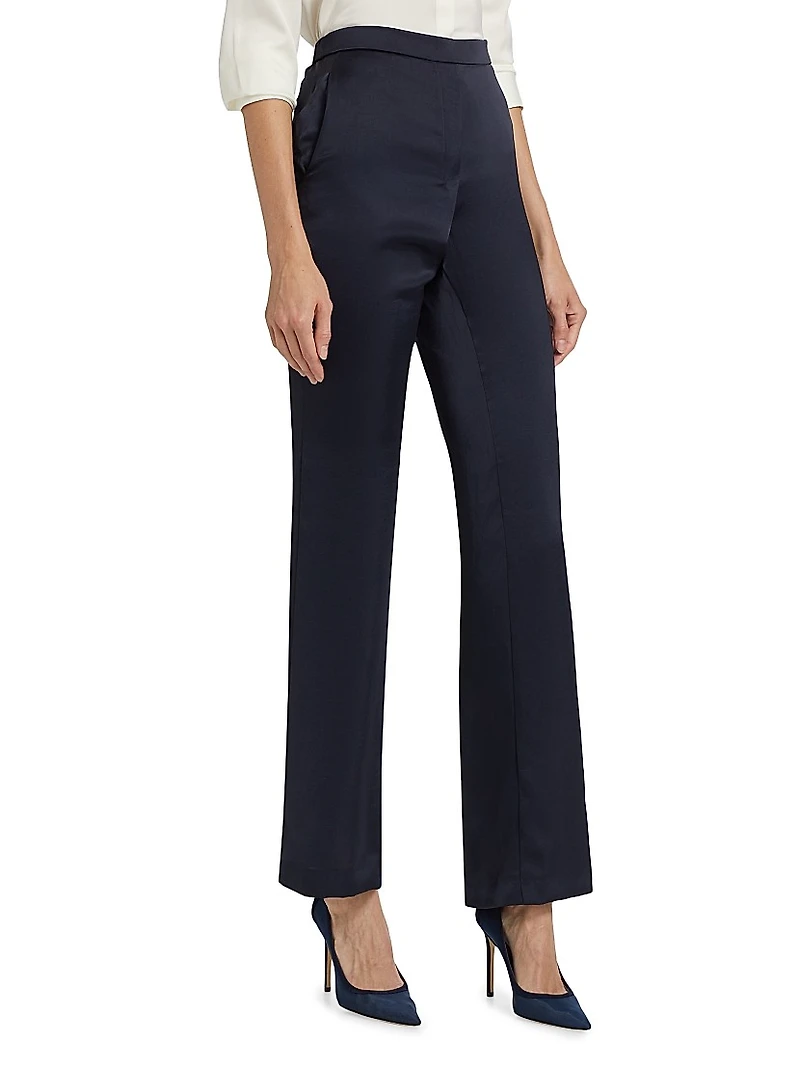 Slim-Straight Full Trousers
