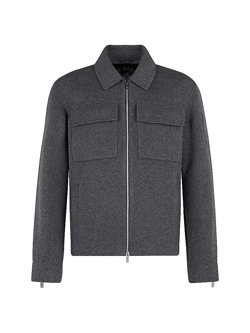 Jacque Wool-Cashmere-Silk Jacket