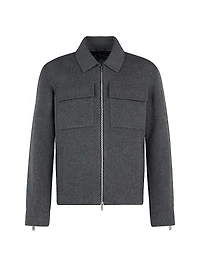 Jacque Wool-Cashmere-Silk Jacket