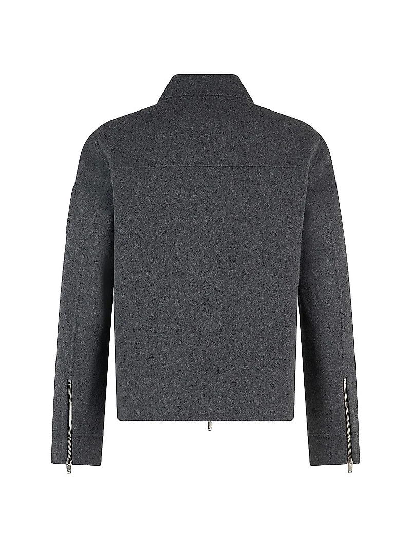 Jacque Wool-Cashmere-Silk Jacket