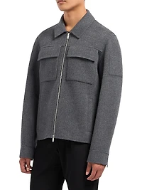 Jacque Wool-Cashmere-Silk Jacket